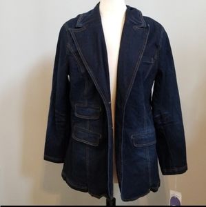 DG2 Blue Jean Jacket XL NWT